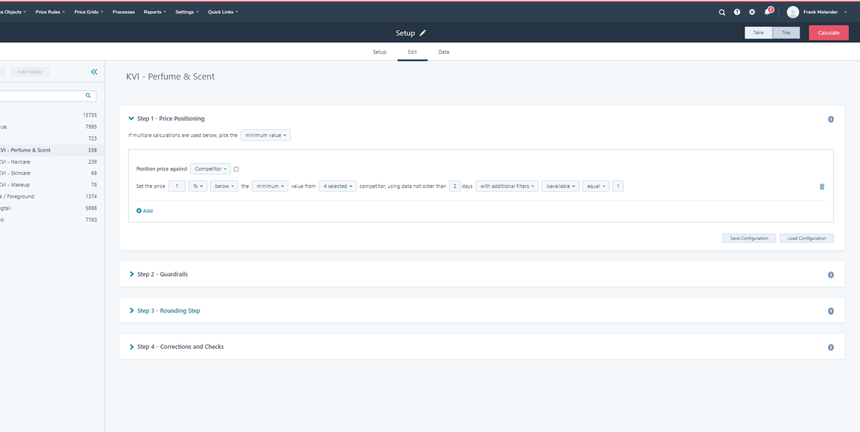 UI Improvements to Rules