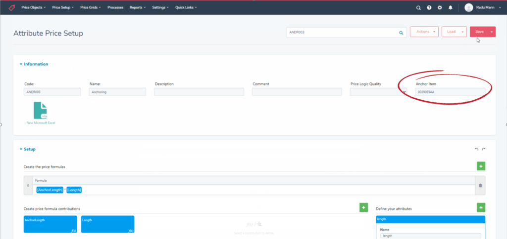 Anchor-Pricing Now Also Possible in Attribute Price Setup