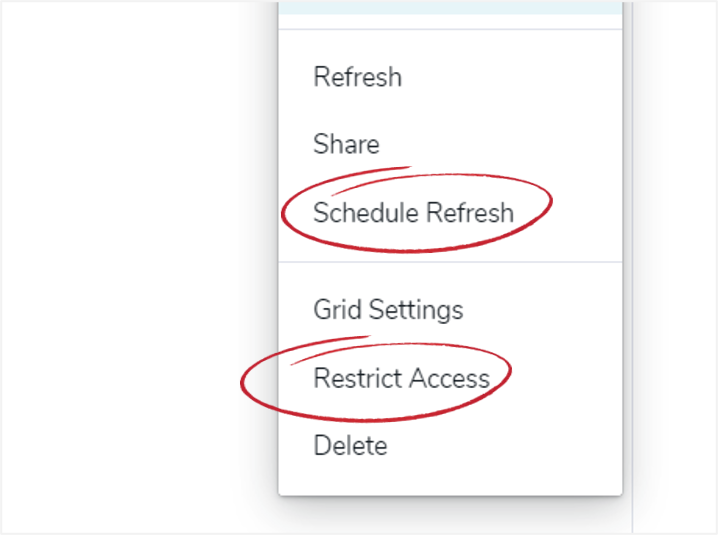 Reorganization of Settings